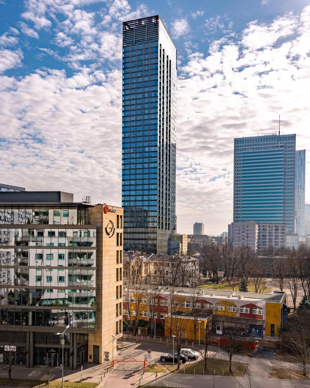 Grzybowska P&O Serviced Apartments Warszawa Eksteriør billede
